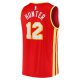 Youth Atlanta Hawks De'Andre Hunter Fanatics Red Fast Break Replica Jersey - Icon Edition