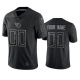 Men's NFL Tennessee Titans Custom Black Reflective Limited Jersey