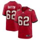 Men's Tampa Bay Buccaneers #62 Graham Barton Pick Nike Red 2024 NFL Draft First Round Pick Player Limited Jersey