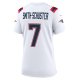 Women's New England Patriots JuJu Smith-Schuster Nike White Game Player Jersey