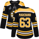 Boston Bruins #63 Brad Marchand Black Home Stanley Cup Final Bound Women's Stitched NHL Jersey