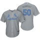 St. Louis Cardinals #50 Adam Wainwright 2017 Father's Day Gray Jersey