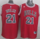 Men's Chicago Bulls #21 Jimmy Butler Revolution 30 Red Stitched NBA Jersey