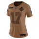 Women's Buffalo Bills Josh Allen Nike Brown 2023 Salute To Service Limited Jersey