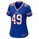 Women's Buffalo Bills DaShaun White Nike Royal Team Game Jersey