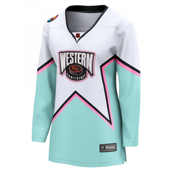 Women's Fanatics White NHL All-Star Game Western Conference Breakaway Jersey