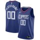 Men's LA Clippers Nike Royal 2020/21 Swingman Custom Jersey - Icon Edition