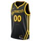 Unisex Golden State Warriors  Nike Black 2023/24 Custom Swingman Jersey - City Edition