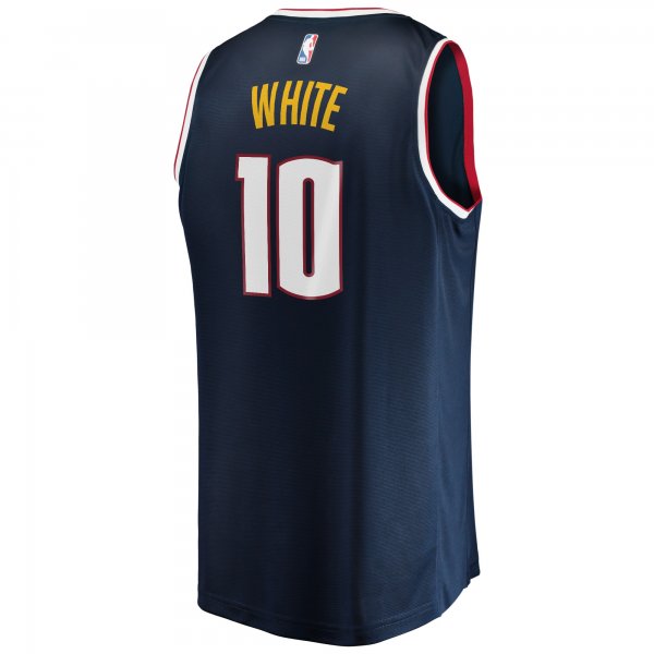 Men's Denver Nuggets Jack White Fanatics Navy Fast Break Player Jersey - Icon Edition