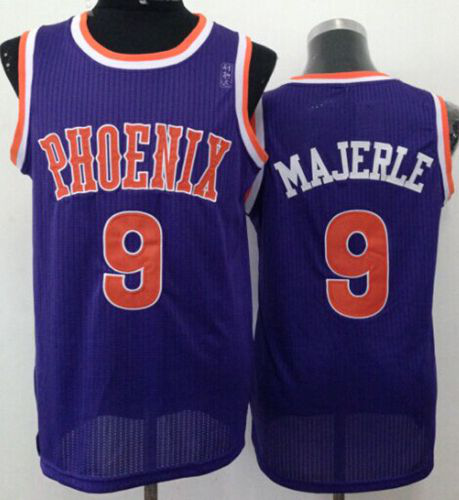 Men's Phoenix Suns #9 Dan Majerle Purple New Throwback Stitched NBA Jersey