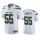 Men's New York Jets #55 Chazz Surratt White Vapor Untouchable Limited Stitched Jersey