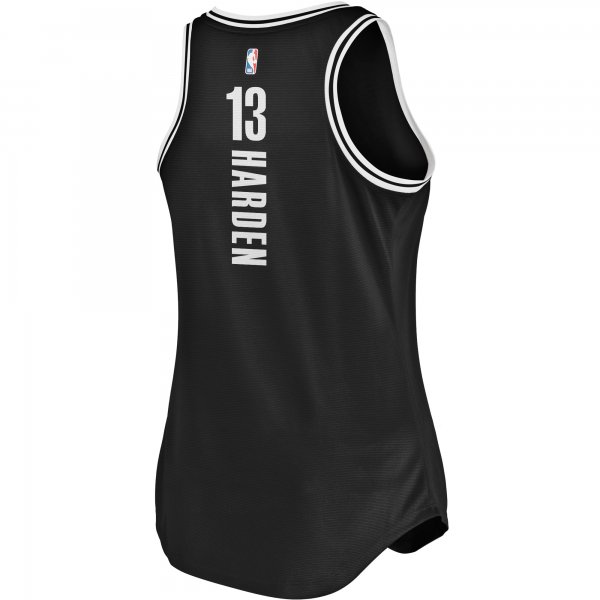 Women's Brooklyn Nets James Harden Fanatics Black Fast Break Tank Jersey - Icon Edition