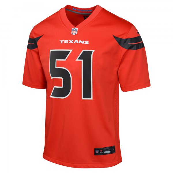 Youth Houston Texans Will Anderson Jr. Nike Red Alternate Game Jersey