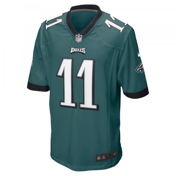 Men's Philadelphia Eagles A.J. Brown Nike Midnight Green Player Game Jersey