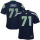 Youth Seattle Seahawks Walter Jones Nike Navy Blue Retired Game Jersey