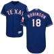 Texas Rangers #18 Drew Robinson Blue Flexbase Collection Stitched MLB Jersey