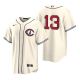 Men's MLB Chicago Cubs David Bote #13 2022 Field of Dreams Cream Jersey