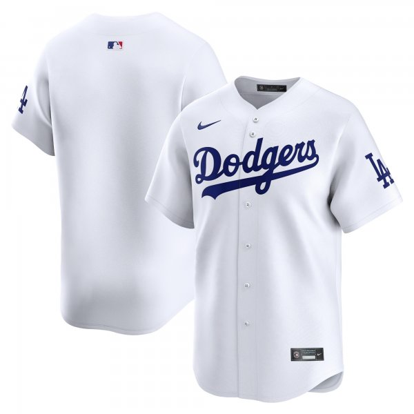 Men's Los Angeles Dodgers blank Nike White Home Limited Player Jersey