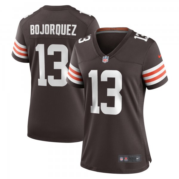 Women's Cleveland Browns Corey Bojorquez Nike Brown Game Jersey