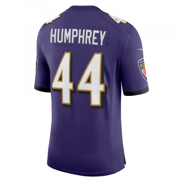 Men's Baltimore Ravens Marlon Humphrey Nike Purple Vapor Limited Jersey