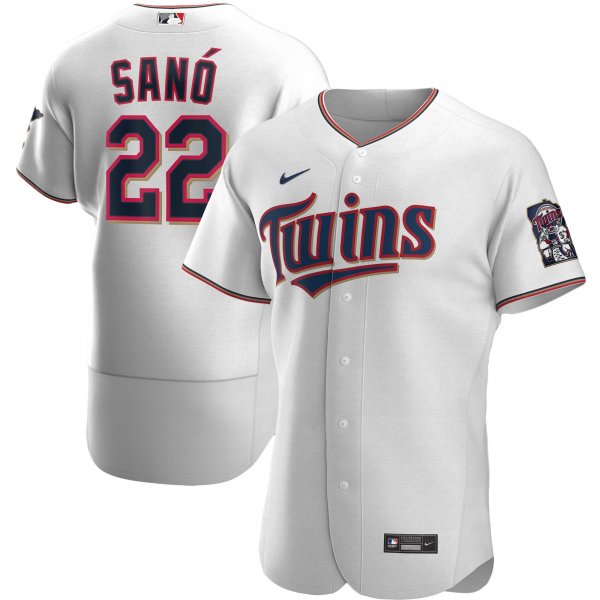 Men's Minnesota Twins Miguel Sano Nike White Home Player Jersey