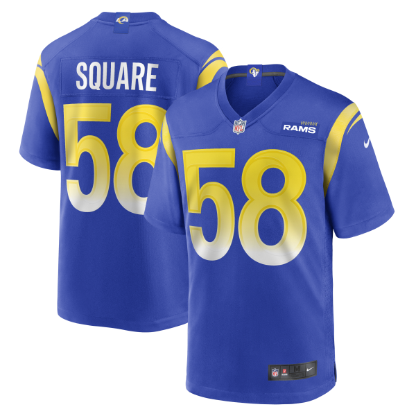 Men's Los Angeles Rams DeAndre Square Nike Royal  Game Jersey