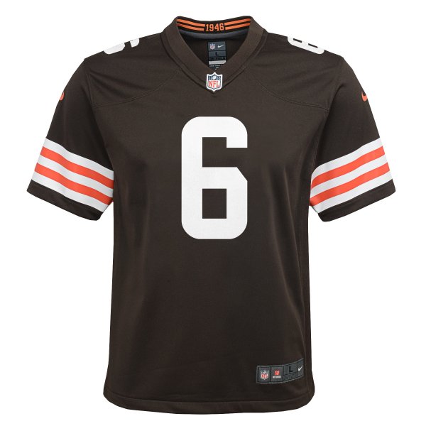 Youth Cleveland Browns Baker Mayfield Nike Brown Game Player Jersey