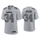 Men's Las Vegas Raiders Bo Jackson Gray Atmosphere Fashion Game Jersey