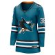 Women's San Jose Sharks Mario Ferraro Fanatics Teal Home Breakaway Player Jersey