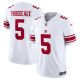 Youth New York Giants #5 Kayvon Thibodeaux Nike White Vapor F.U.S.E. Limited Jersey