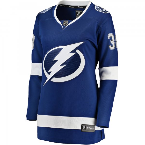 Women's Tampa Bay Lightning Brandon Hagel Fanatics Blue Home Breakaway Player Jersey