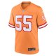 Men's Tampa Bay Buccaneers Derrick Brooks Nike Orange Throwback Game Jersey