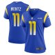 Women's Los Angeles Rams Carson Wentz Nike  Royal Team Game Jersey