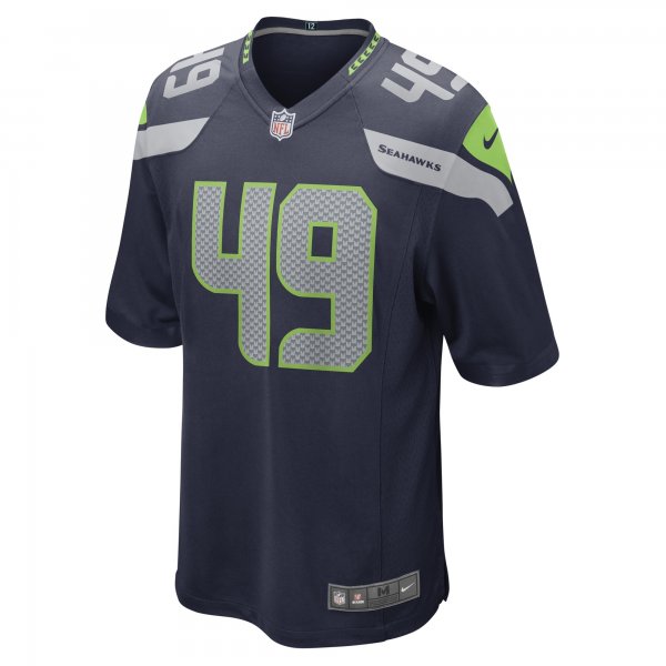 Men's Seattle Seahawks Joshua Onujiogu Nike College Navy Game Player Jersey