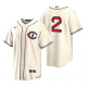 Men's MLB Chicago Cubs Nico Hoerner #2 2022 Field of Dreams Cream Jersey