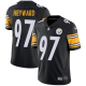 Men's Nike Pittsburgh Steelers #97 Cameron Heyward Black Team Color Stitched NFL Vapor Untouchable Limited Jersey