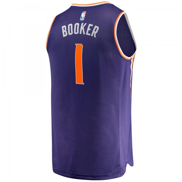 Men's Phoenix Suns Devin Booker Fanatics Purple Big & Tall Fast Break Player Jersey - Icon Edition