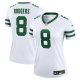 Women's New York Jets Aaron Rodgers Nike Legacy White Legend Player Jersey