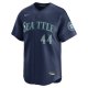 Men's Seattle Mariners Julio RodrÃÂ­guez Nike Navy Road Limited Player Jersey