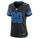 Women's Detroit Lions Barry Sanders Nike Black 2nd Alternate Retired Player Game Jersey