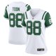 Women's New York Jets #88 Al Toon Nike White Classic Alternate Retired Player Jersey