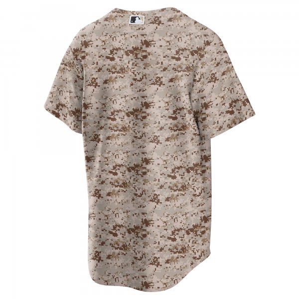 Men's San Diego Padres Nike Camo USMC Alternate Replica Team Jersey