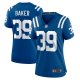 Women's Indianapolis Colts Darrell Baker Jr Nike  Royal Team Game Jersey