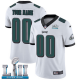 Men's Nike Philadelphia Eagles Customized White Vapor Untouchable Custom Limited Super Bowl LII NFL Jersey