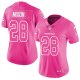 Nike Cincinnati Bengals #28 Joe Mixon Pink Women's Stitched NFL Limited Rush Fashion Jersey