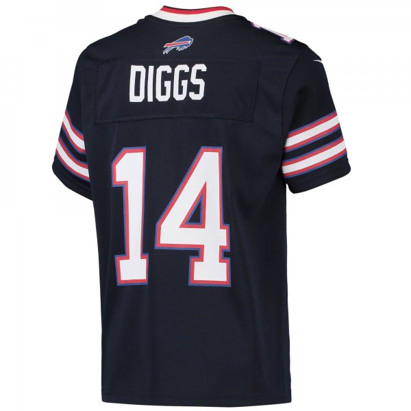 Youth Buffalo Bills Stefon Diggs Nike Navy Inverted Team Game Jersey