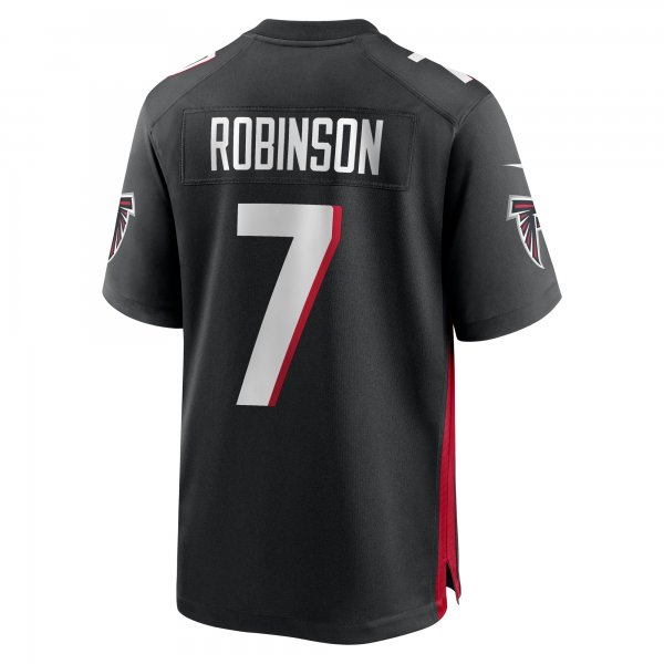 Youth Atlanta Falcons Bijan Robinson Nike Black Game Jersey