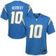 Youth Los Angeles Chargers Justin Herbert Nike Powder Blue Game Jersey