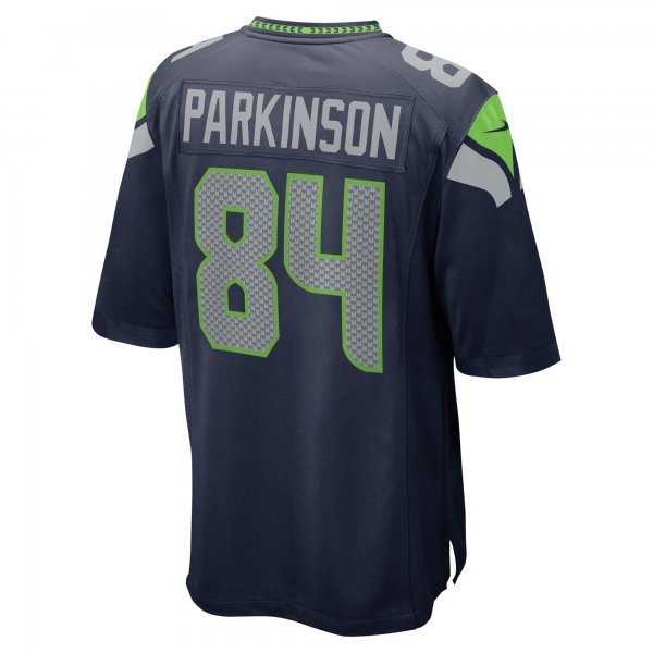 Men's Seattle Seahawks Colby Parkinson Nike College Navy Game Jersey