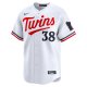 Men's Minnesota Twins Matt Wallner Nike White Home Limited Player Jersey